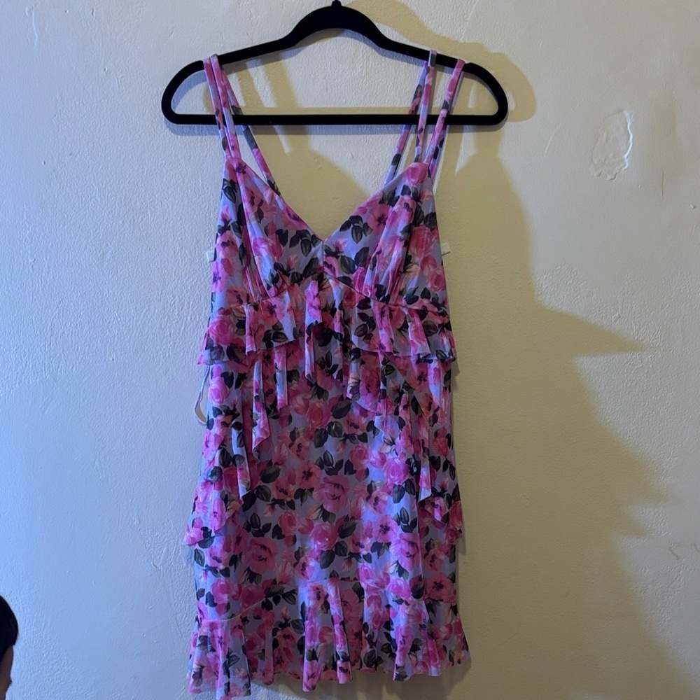 Morgan & Co. Pink Floral Dress